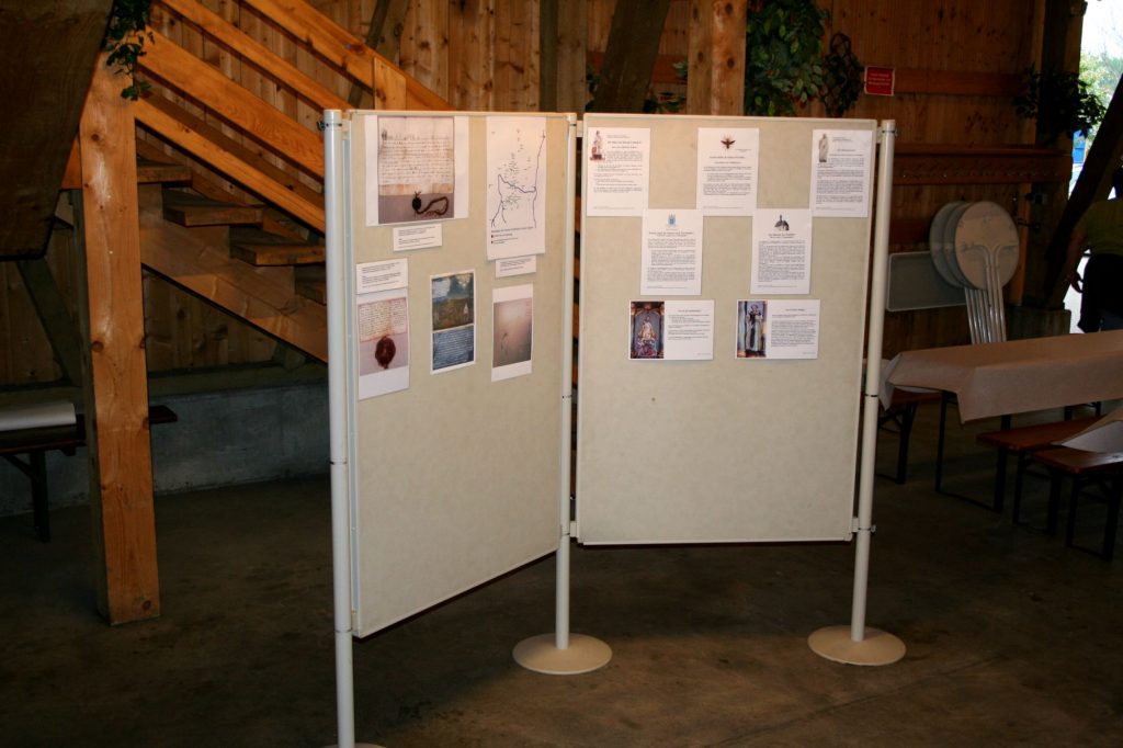 Ausstellung Tafel